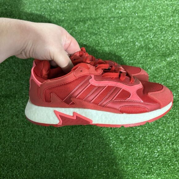 Adidas Tresc Run Boost Scarlet Red/Pink/White EH0208 Women's Sneakers Sz 7.5 - Picture 1 of 6